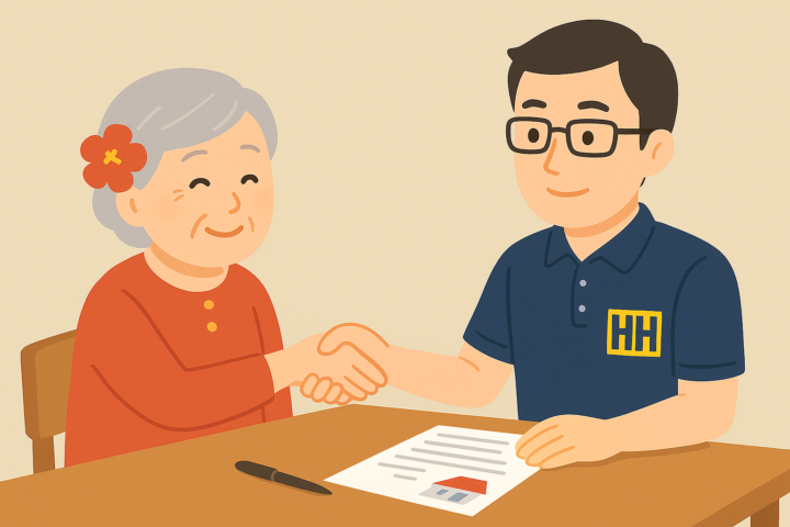 外壁塗装のご契約 ホカマペイント