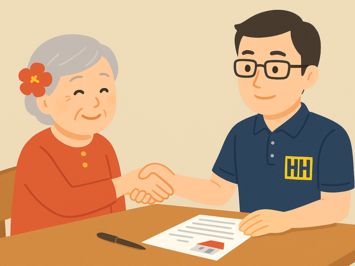 外壁塗装のご契約　ホカマペイント