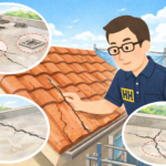 クラック補修　ホカマペイント