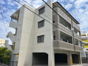 【外壁・防水塗装工事】沖縄県嘉手納町　K様アパート