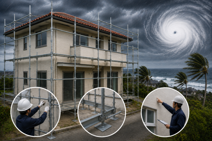 沖縄の台風と外壁塗装｜工事中に台風が来たらどうする？～沖縄の外壁塗装ホカマペイント