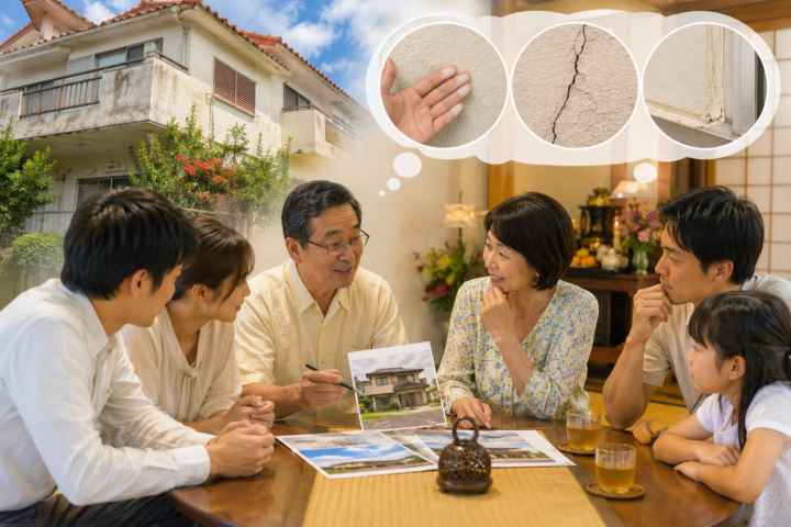 親族が集まる機会に外壁塗装の話し合いをしましょう~沖縄の外壁塗装ホカマペイント